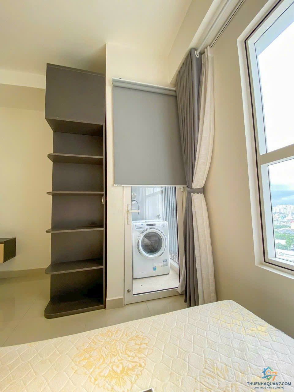 khu vực để máy giặt 